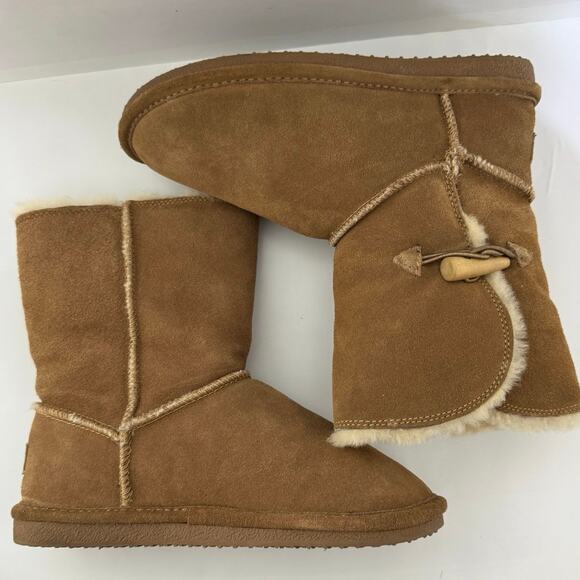 Bjorndal Women’s Joey Suede Leather Wool Lined Winter Outdoor Boots Size 7 - Picture 7 of 11